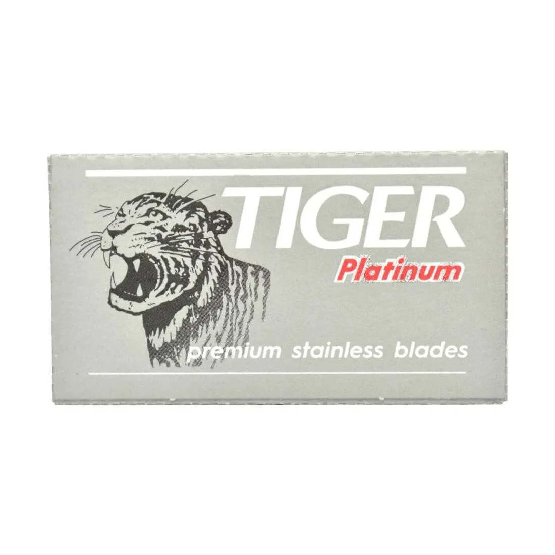 10 Tiger Platinum Double Edge Safety Razor Blades