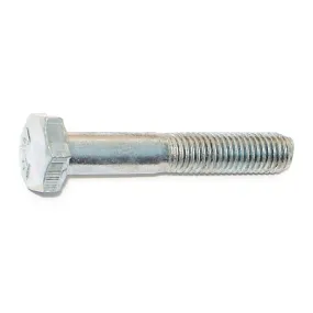 1/4"-28 x 1-1/2" Zinc Plated Grade 5 Steel Fine Thread Hex Cap Screws