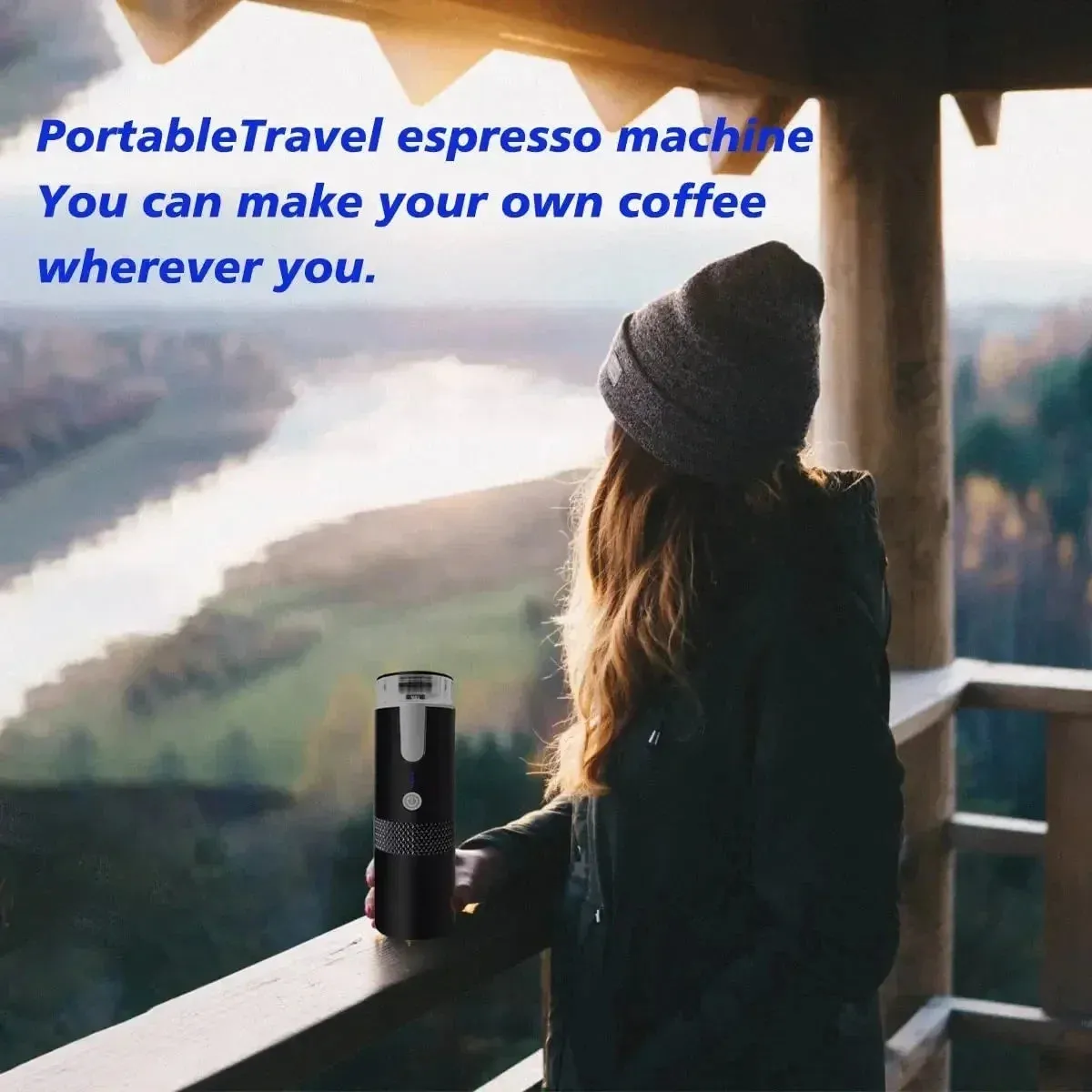 2024 Electric Capsule Coffee Machine – Portable & Versatile