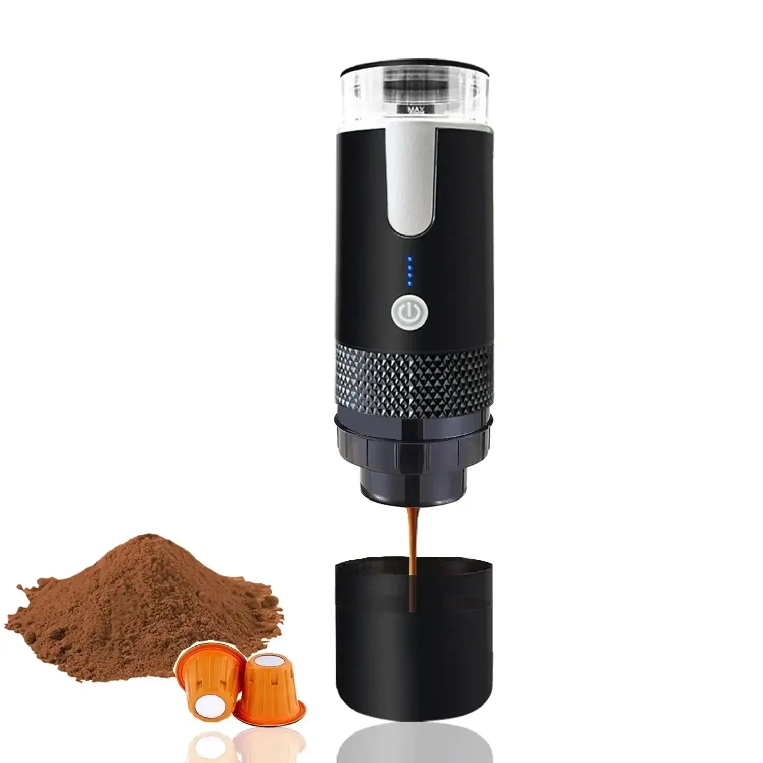 2024 Electric Capsule Coffee Machine – Portable & Versatile