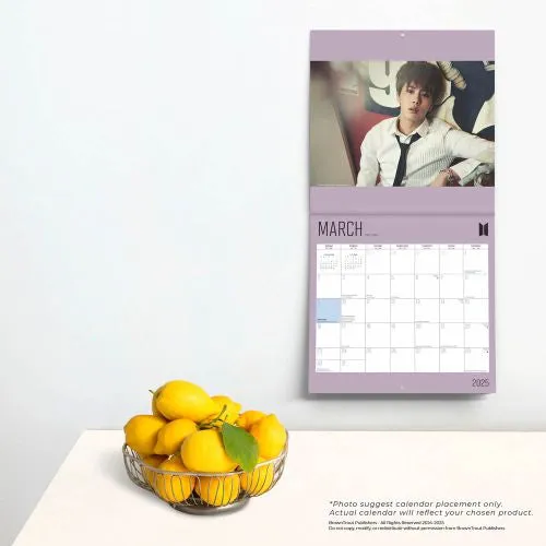 2025 BTS Wall Calendar