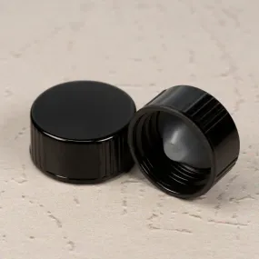 24-400 Black Phenolic Cap