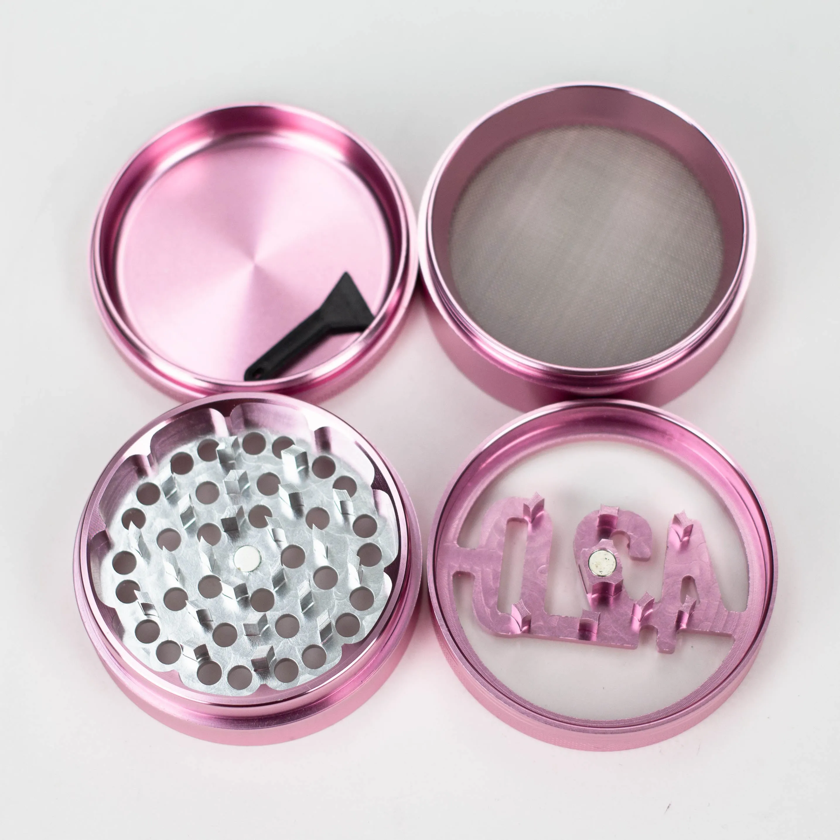 2.5" aluminum grinder with 420 design