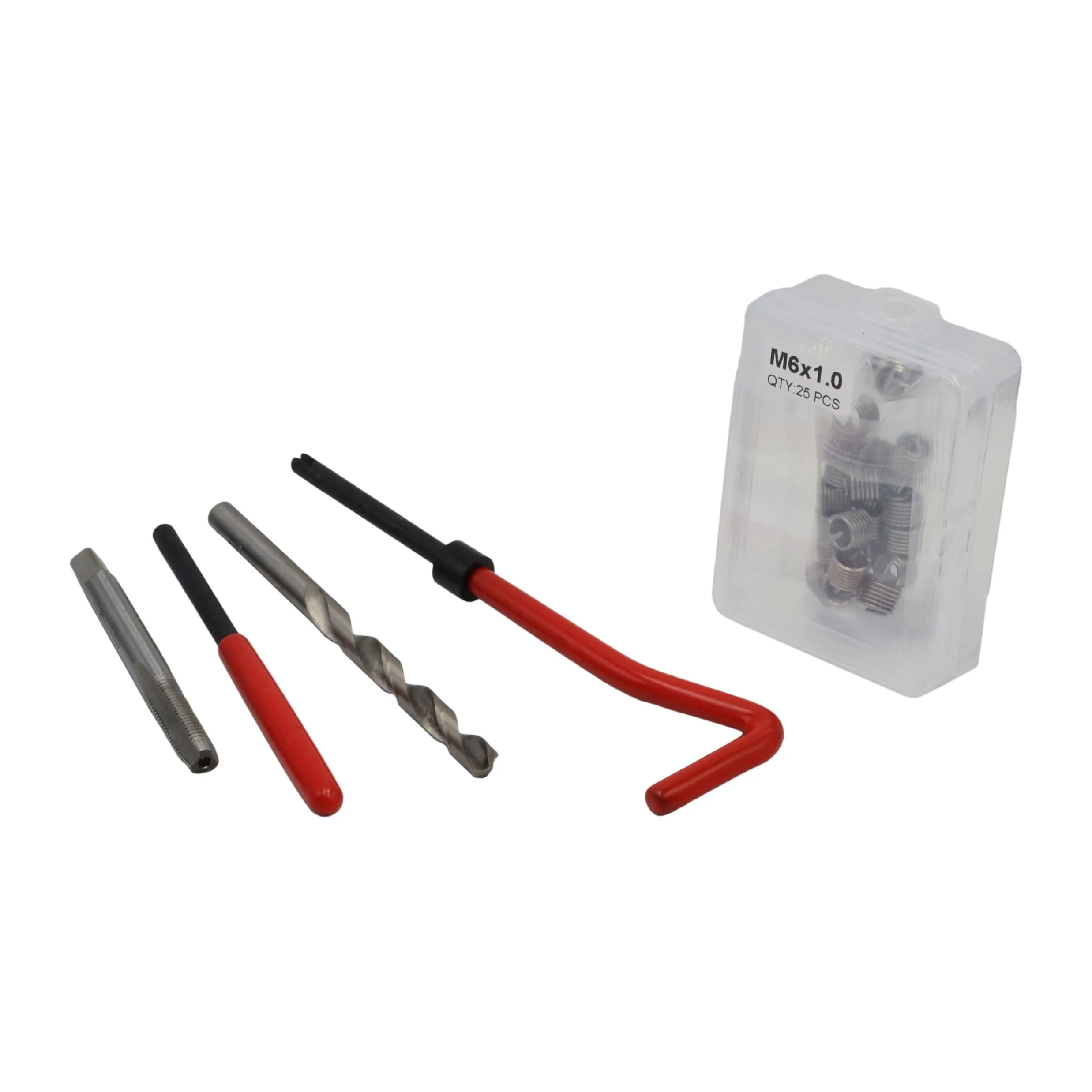 261 Pc Master Imperial & Metric Helicoil Thread Repair Kit