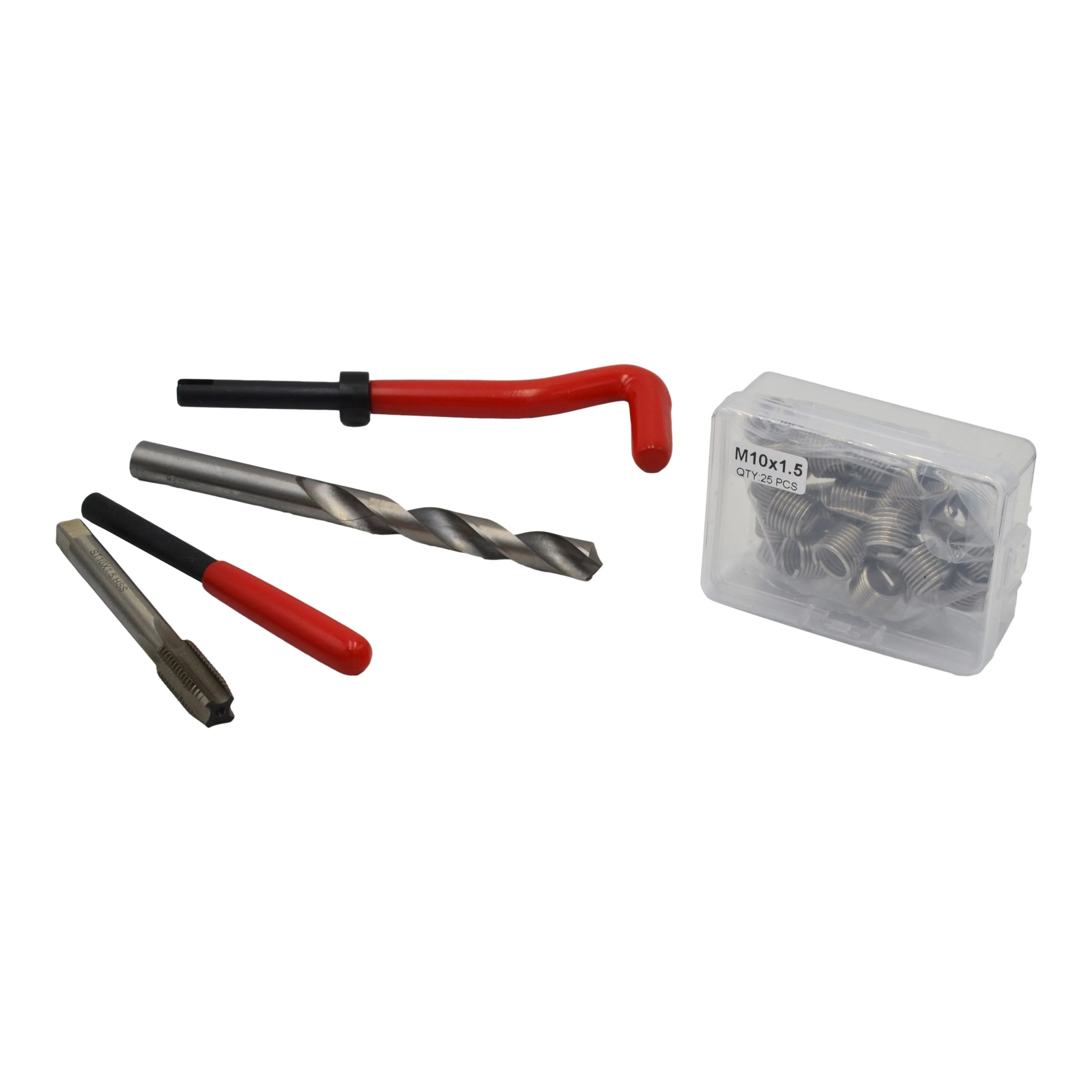 261 Pc Master Imperial & Metric Helicoil Thread Repair Kit