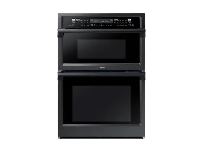 30" Smart Microwave Combination Wall Oven with Steam Cook in Black Stainless Steel - (NQ70M6650DG)