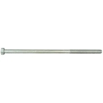 3/4"-10 x 18" Hot Dip Galvanized Hex Cap Screws (10 pcs.)