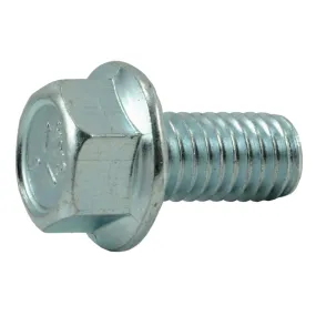 3/8"-16 x 3/4" Zinc Grade 5 Hex Washer Head Serrated Flange Bolts (8 pcs.)