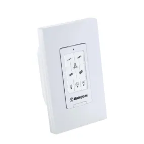 4 Speed Ceiling Fan and LED Light Wall Control