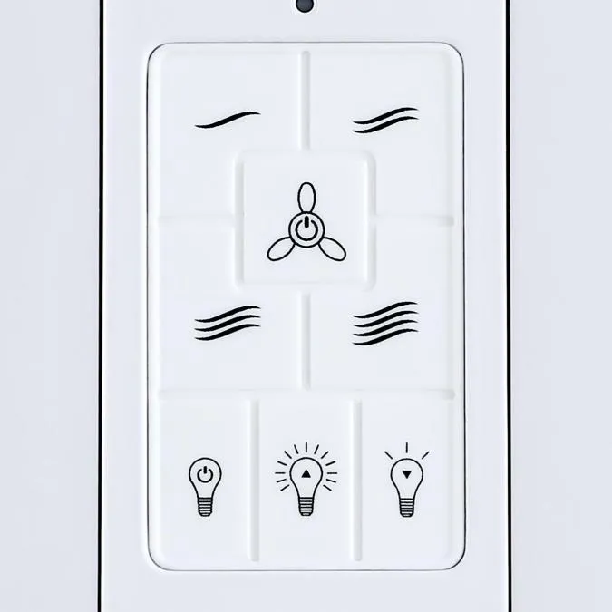 4 Speed Ceiling Fan and LED Light Wall Control