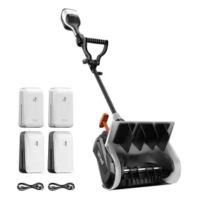 40V U20 2*2.5Ah 2*2.0Ah 13'' Cordless Brushless Electric Snow Shovel