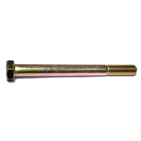 5/8"-11 x 7" Zinc Plated Grade 8 Hex Cap Screws (10 pcs)