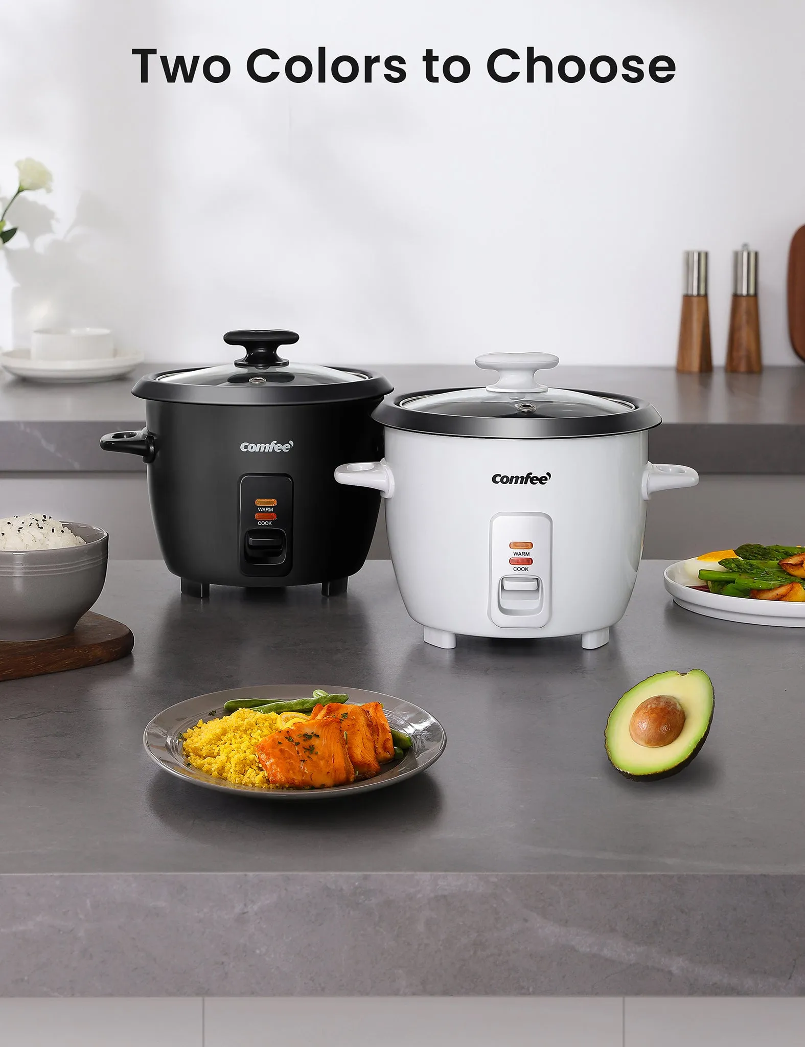 6 Cups Cooked Rice Cooker - Black