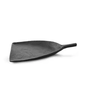 (656297) YLI COLLECTION SHOVEL PLATE, MATT SLATE STYLE, DIM: 18.5X14.5X2.5 CM