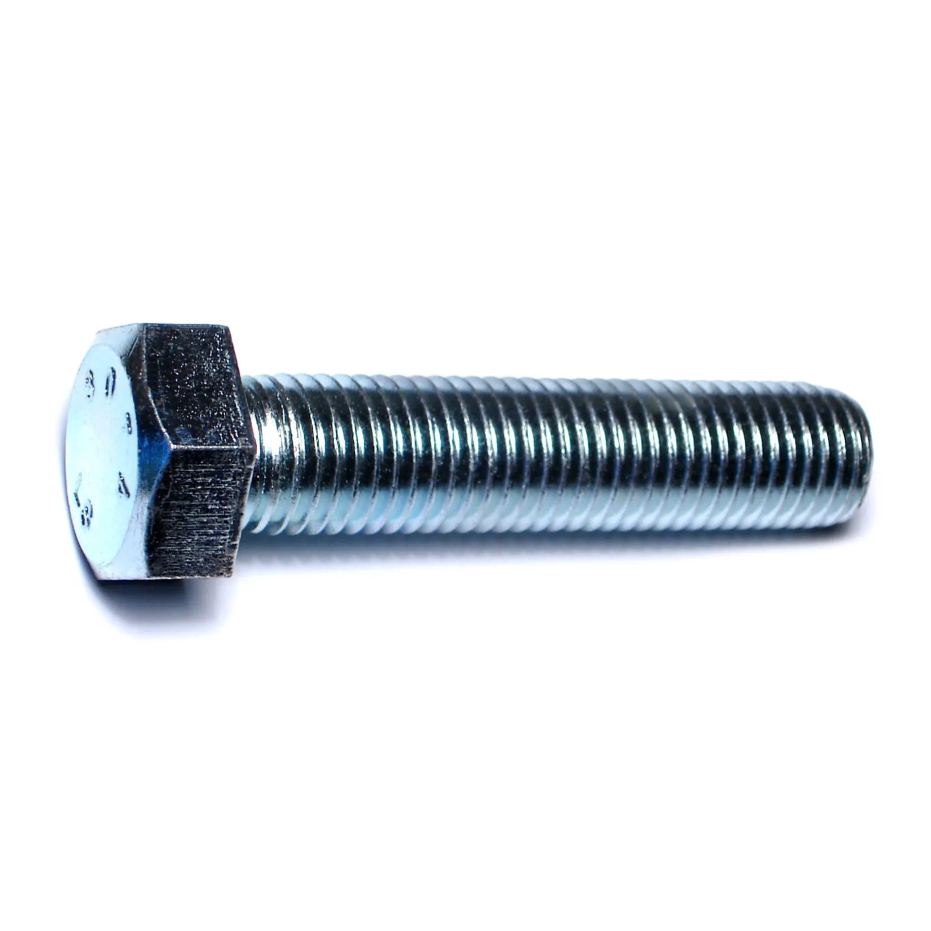 7/8"-9 x 4" Zinc Grade 2 / A307 Hex Bolts (5 pcs.)