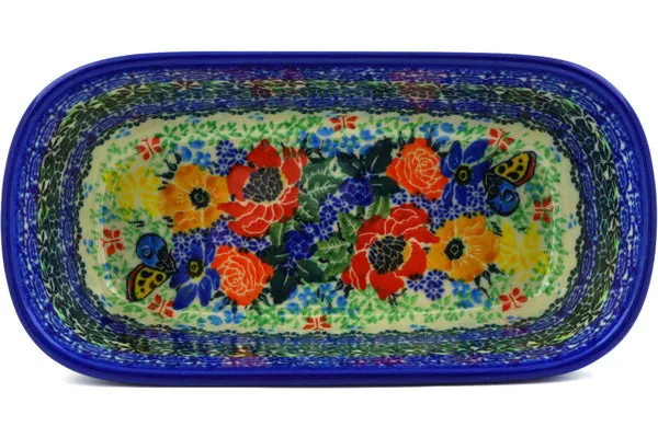 7" Mini loaf pan - Spring Butterfly