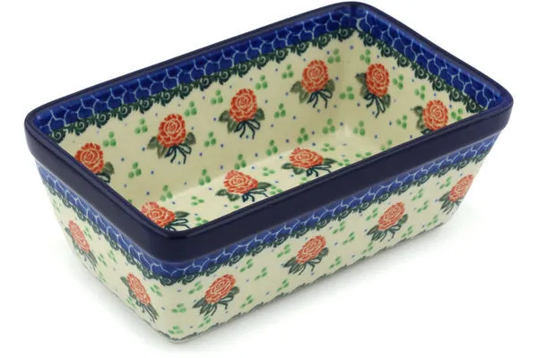 8" Loaf Pan 8" - Rose Field