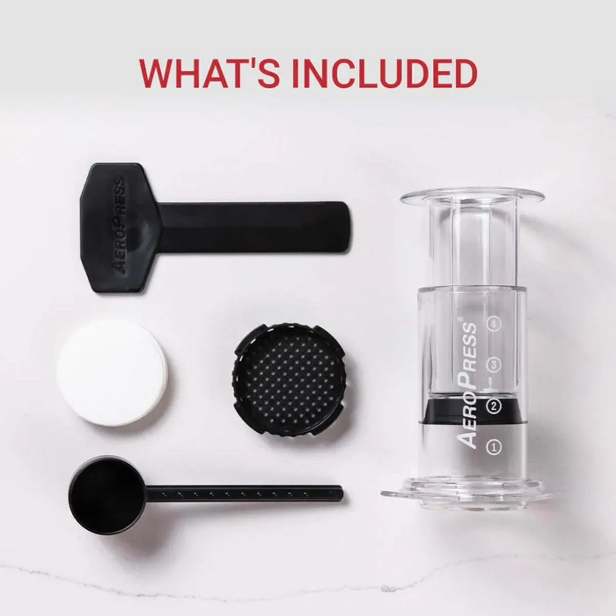 AeroPress Coffee & Espresso Maker - Clear