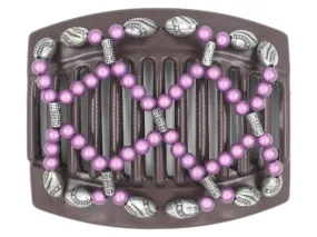 African Butterfly Thick Hair Comb - Ndalena Brown 130