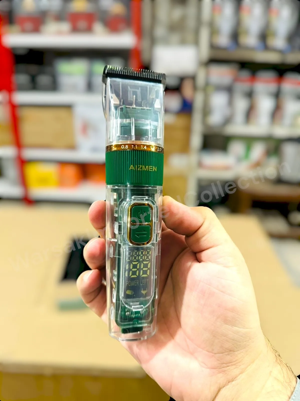 AIZMEN Transparent Hair Trimmer