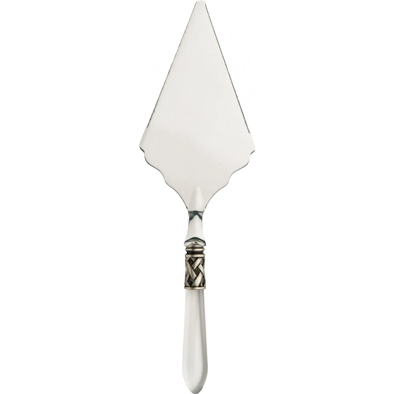 ALADDIN OLD SILVER-PLATED RING PIZZA & PIE SHOVEL