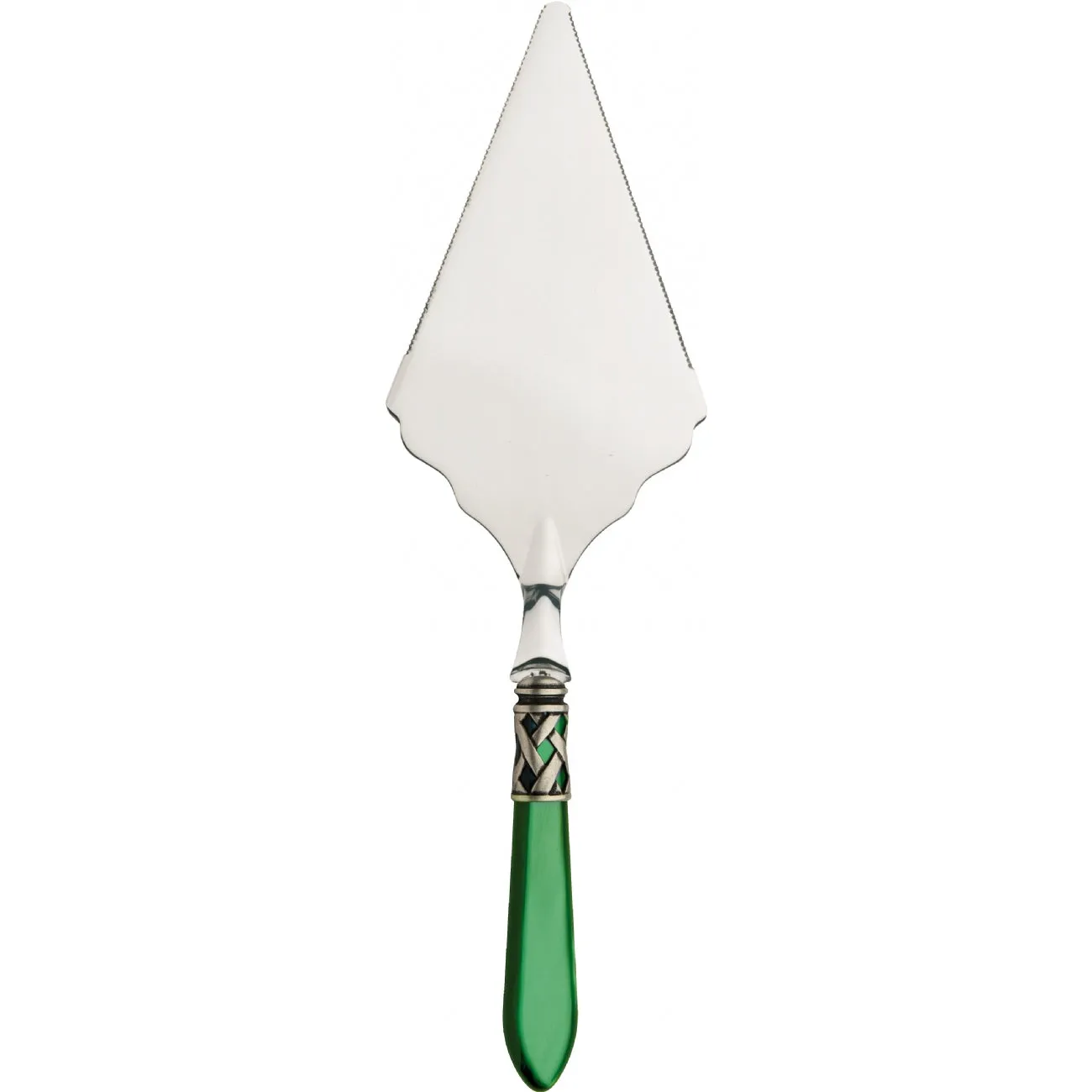 ALADDIN OLD SILVER-PLATED RING PIZZA & PIE SHOVEL