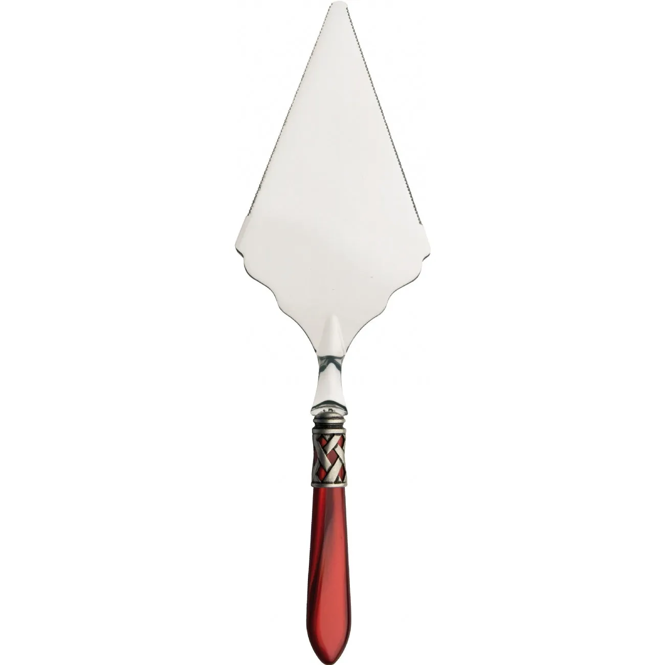 ALADDIN OLD SILVER-PLATED RING PIZZA & PIE SHOVEL