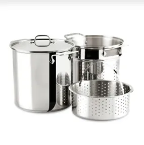 All-Clad 12QT.Multi-Cooker w/2 inserts & lid