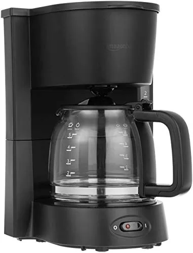 AmazonBasics 650 Watt Drip Coffee Maker With Borosilicate Carafe