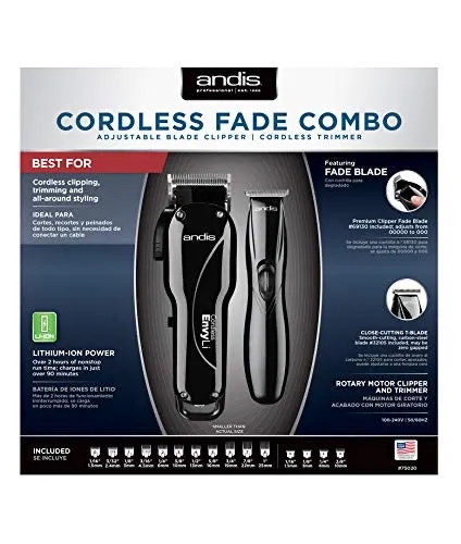 Andis Cordless Fade Combo