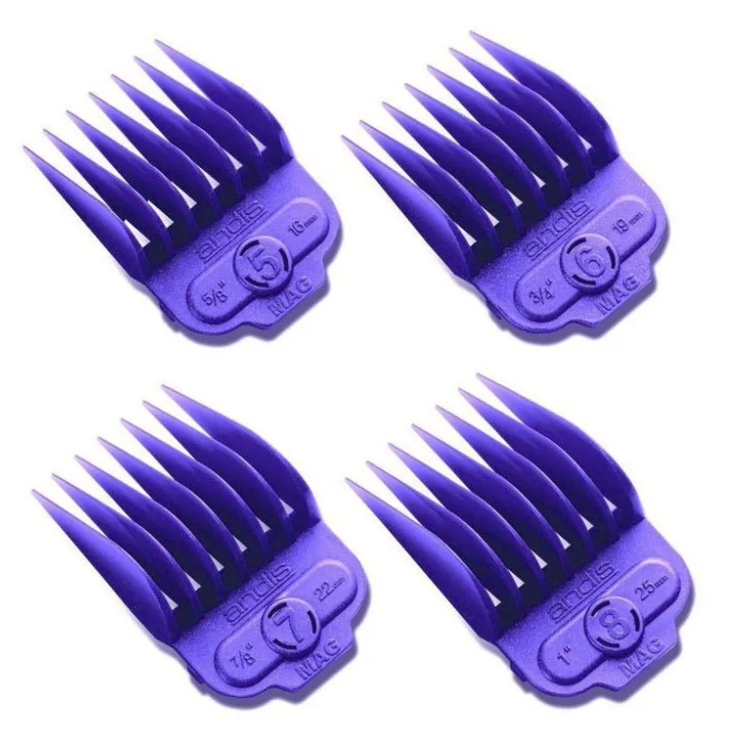 ANDIS® MAGNETIC COMB SET - 4 PACK