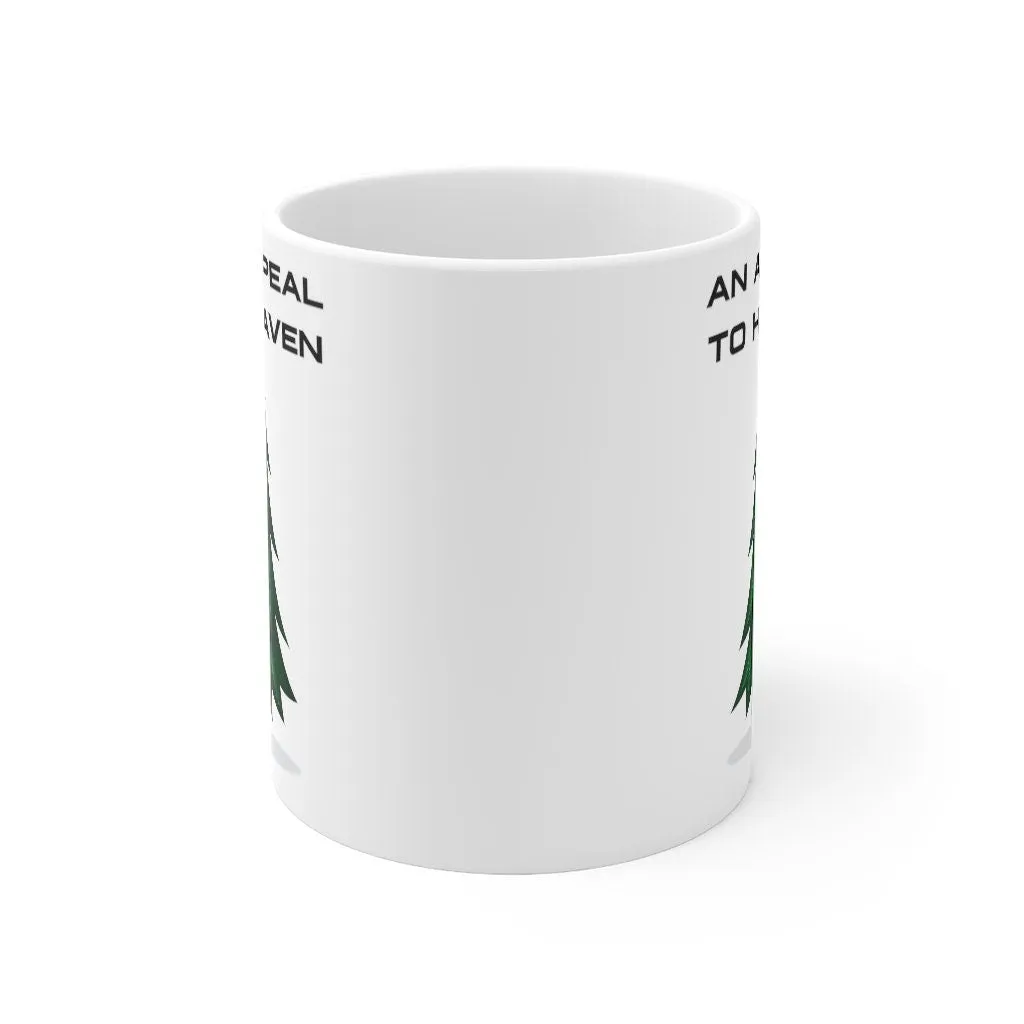 Appeal to Heaven Travel Cup - FLAWED - Smooth Printed Design on Both Sides Mug 11oz