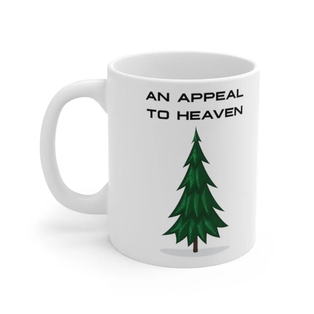 Appeal to Heaven Travel Cup - FLAWED - Smooth Printed Design on Both Sides Mug 11oz