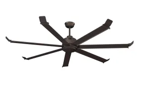 Arctic Chill 7-Blade 80” Ceiling Fan Oil Rubbed Bronze with Wall control