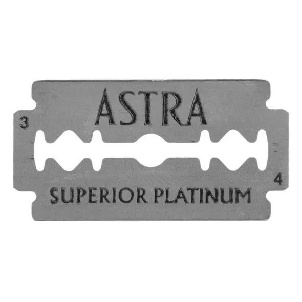 Astra Superior Platinum Double Edge Blades 100pk