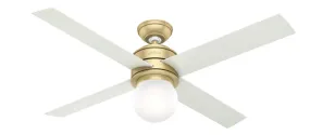 Audrey 52" Ceiling Fan in Brass