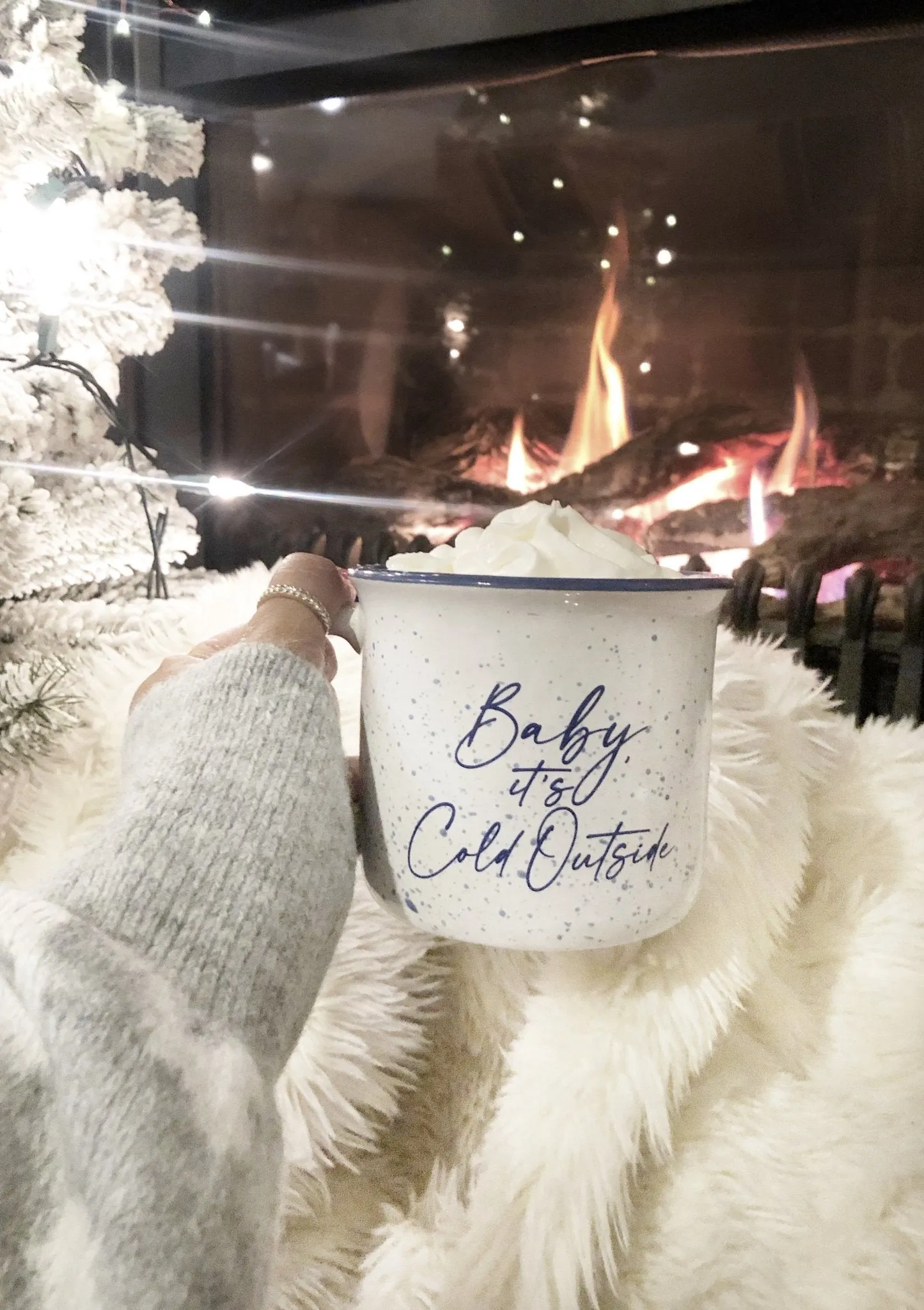 Baby, It's Cold Outside Campfire Mug