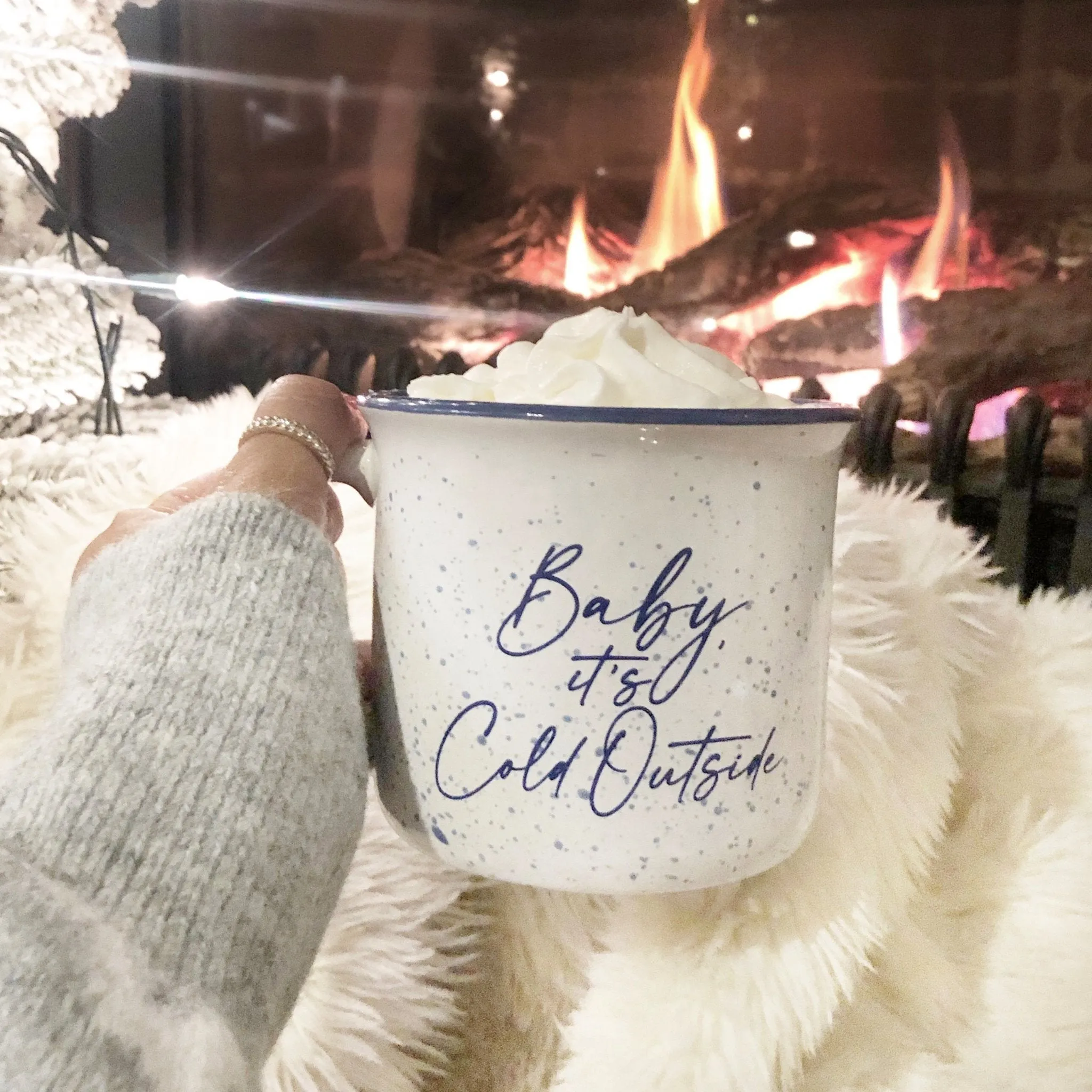 Baby, It's Cold Outside Campfire Mug