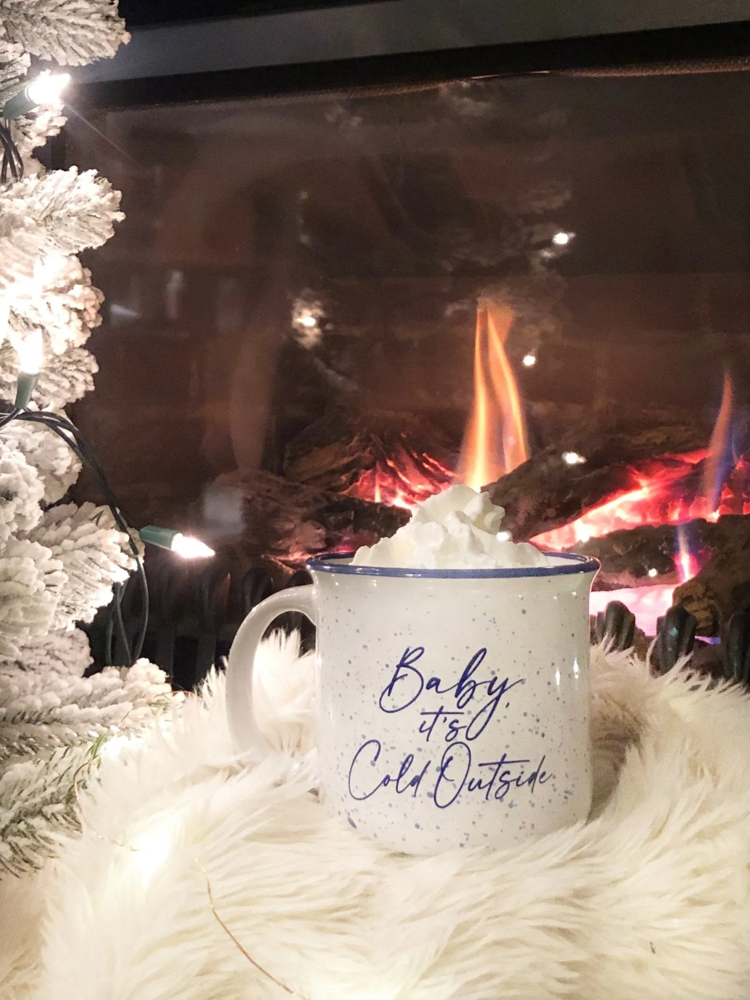 Baby, It's Cold Outside Campfire Mug