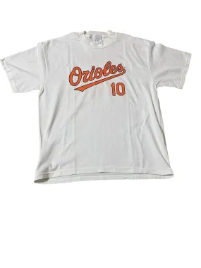 Baltimore Orioles MLB  Youth #10 Tejada T-Shirt Jersey White (Size: XL 18 - 20)