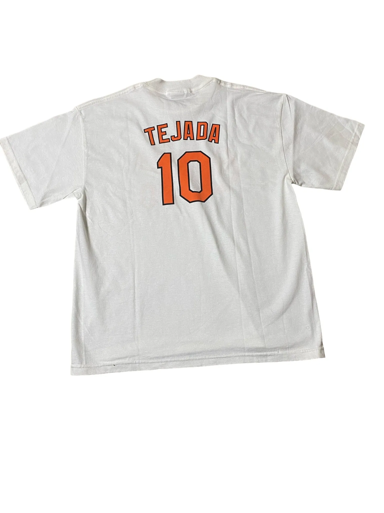 Baltimore Orioles MLB  Youth #10 Tejada T-Shirt Jersey White (Size: XL 18 - 20)