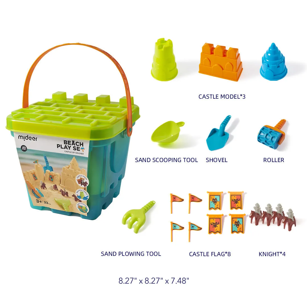 Beach Play Set: Castle of Soldier 23pc