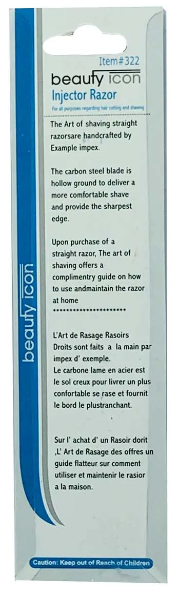 Beauty Collection Icon Injector Razor 322