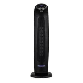 Black Decker Ceramic Tower Fan Heater 2.2KW  - Black