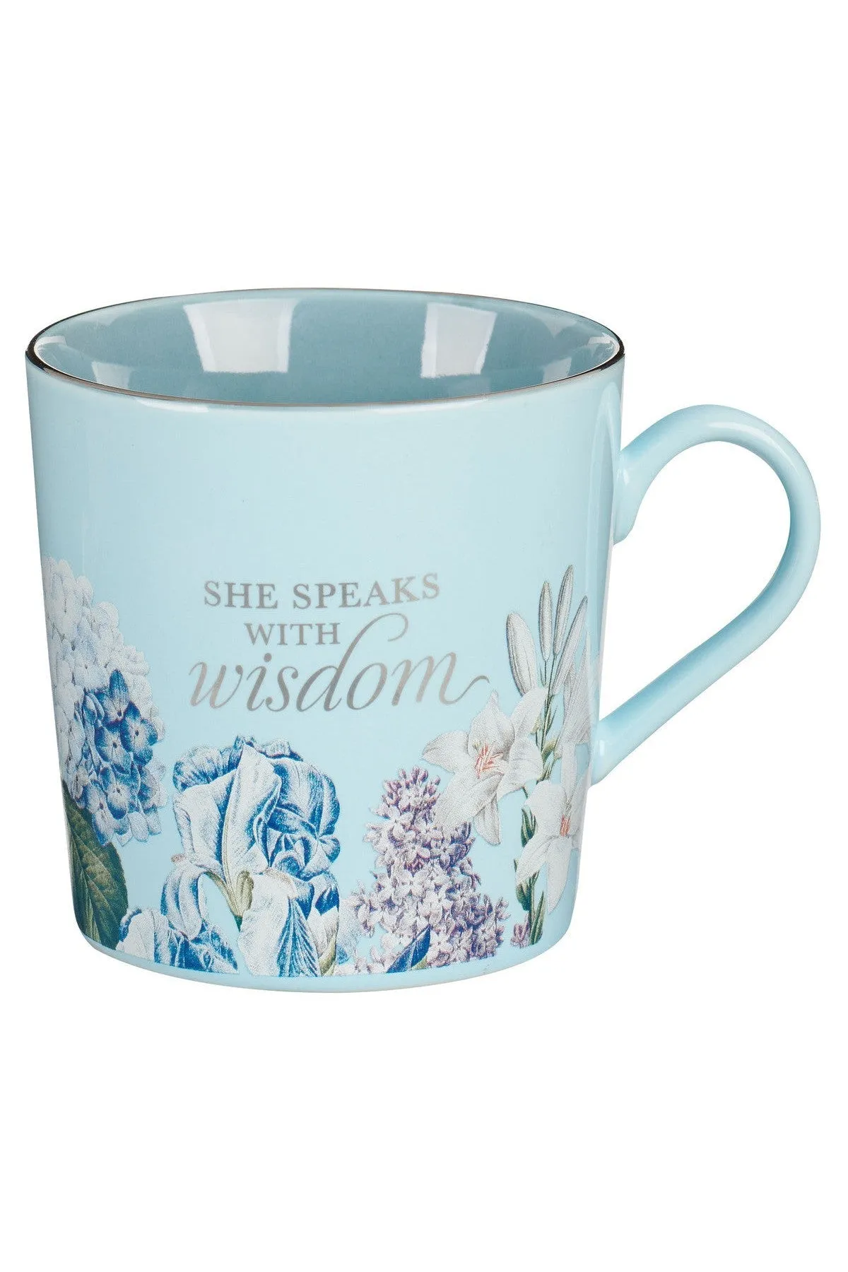 Blue Floral Mug - GCMUG1015