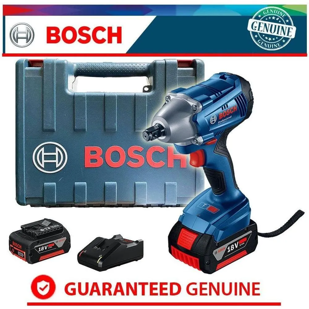 Bosch GDS 250-LI Cordless Impact Wrench 1/2" Drive 250Nm 18V [Kit]