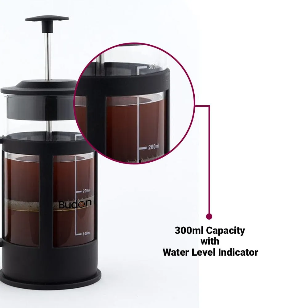 Budan French Press and Coffee maker 350 ml