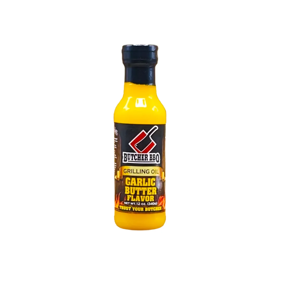 Butcher BBQ Garlic Butter Flavor Grilling Oil