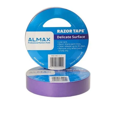 Buy A Box - Almax Razor Low Tack Masking Tape - 36mm x 50m - 24 Rolls