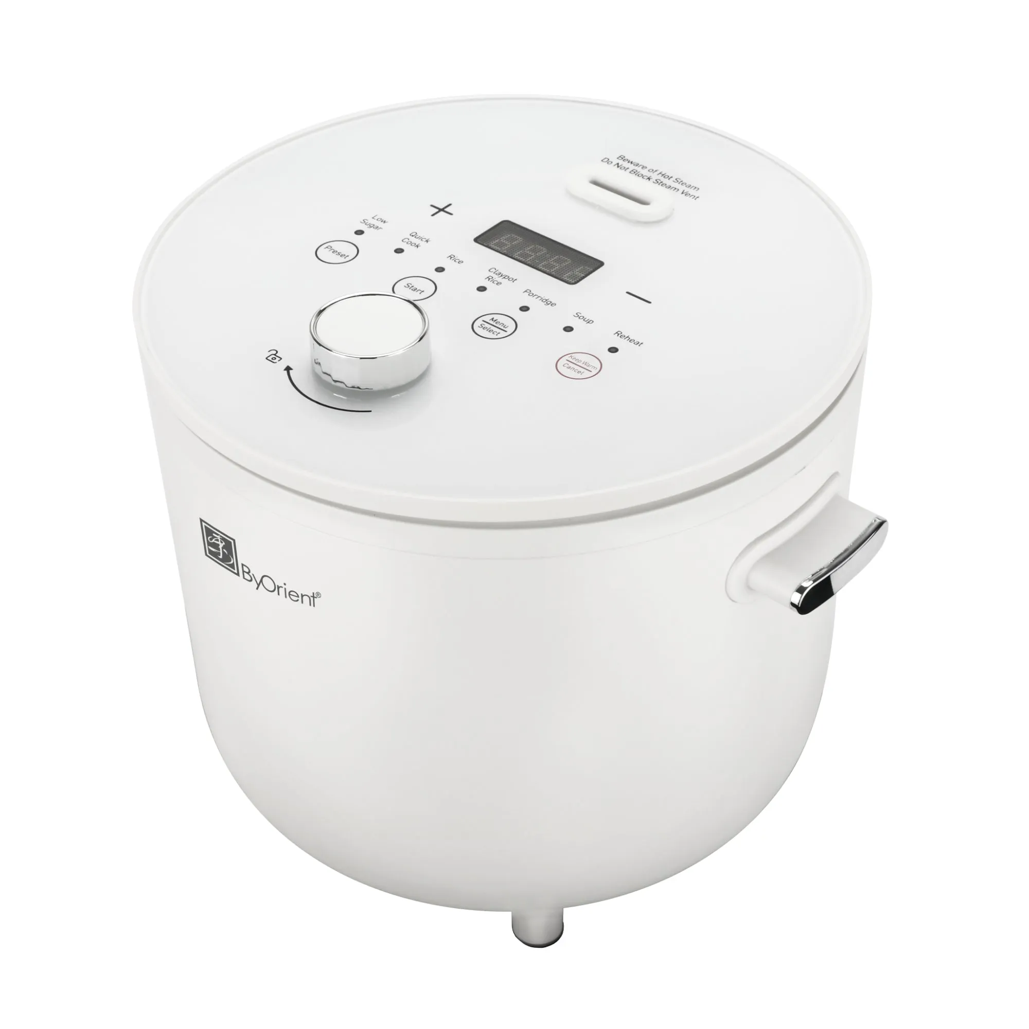 ByOrient Multi-functional Low Sugar Rice Cooker 4 Cups BO-RC01W